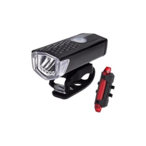 Ön-Arka IŞIK-250L- USB Şarjlı - Siyah